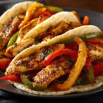 Air Fryer Hähnchen Fajitas