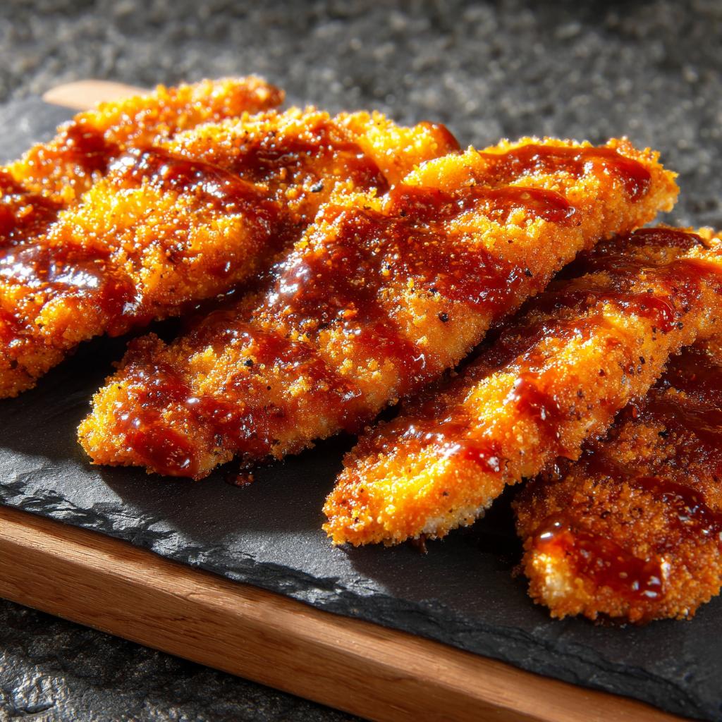 BBQ Gebackene Hähnchenstreifen - detail 1