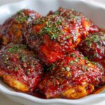 BBQ-Hühnchenkeulen aus dem Slow Cooker