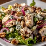 Blauschimmelkäse-Hühnchensalat