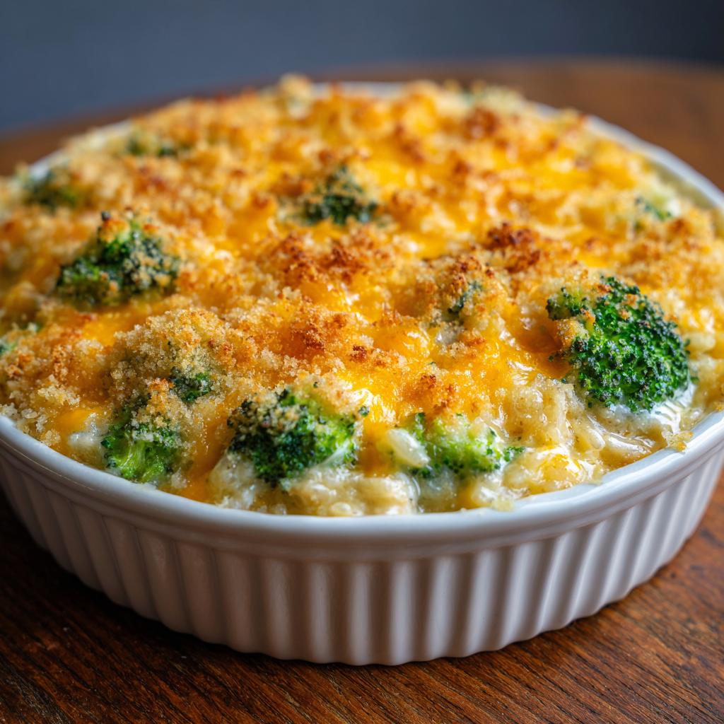 Brokkoli-Hühnchen-Reis-Auflauf - detail 1