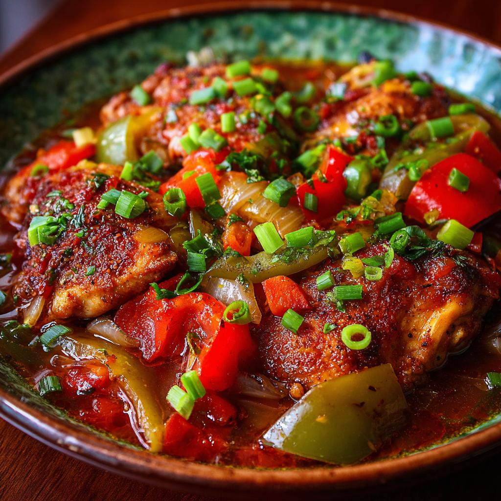 Cajun Hähnchen aus dem Slow Cooker