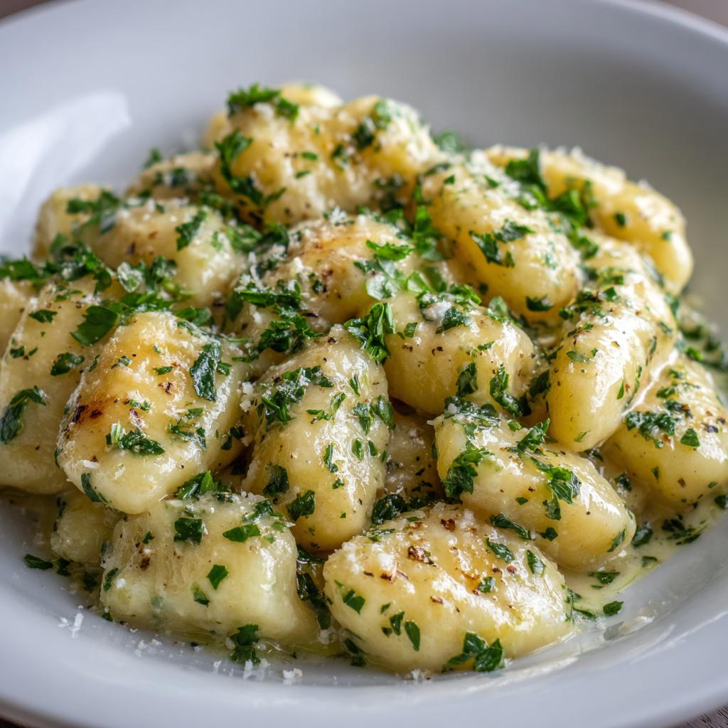 Cremige Gnocchi mit Knoblauchbutter - detail 1