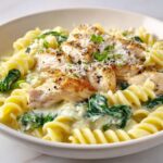 Cremige Hähnchen-Pasta