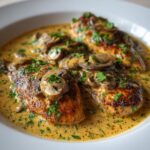 Cremiges Jägerhühnchen