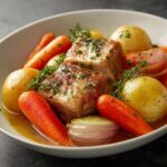 Crock Pot Hähnchen mit Gemüse