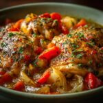 Crockpot Hähnchen in Sauce