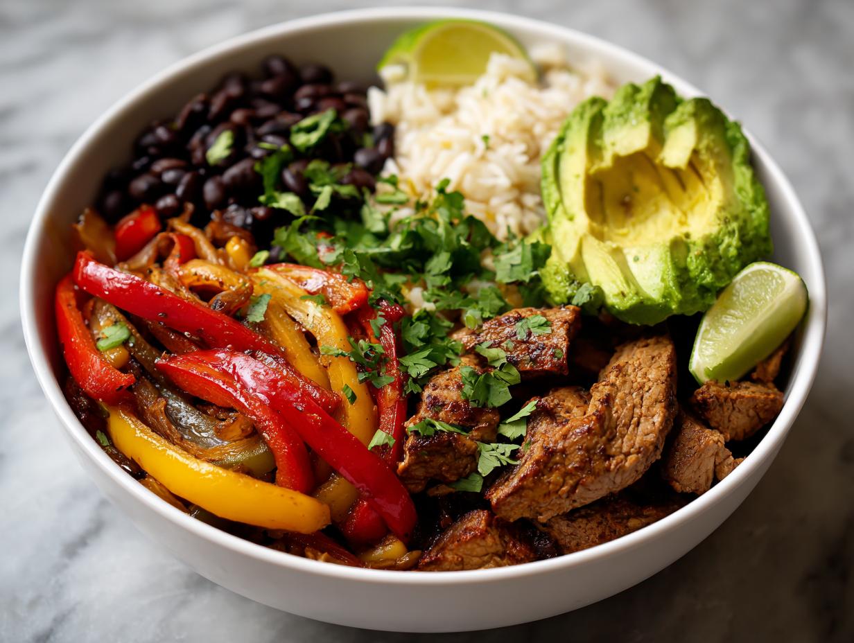 Fajitas Chicken Bowl - detail 1