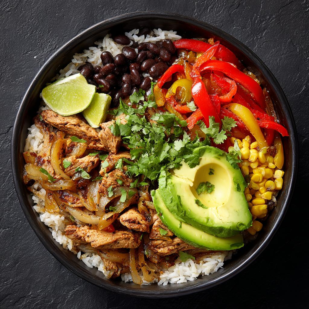 Fajitas Chicken Bowl