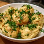 Fluffige Hähnchenknödel