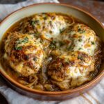 Französisches Zwiebelhühnchen