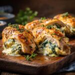 Gefüllte Hähnchenbrust