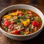 Gefüllte Paprika Suppe