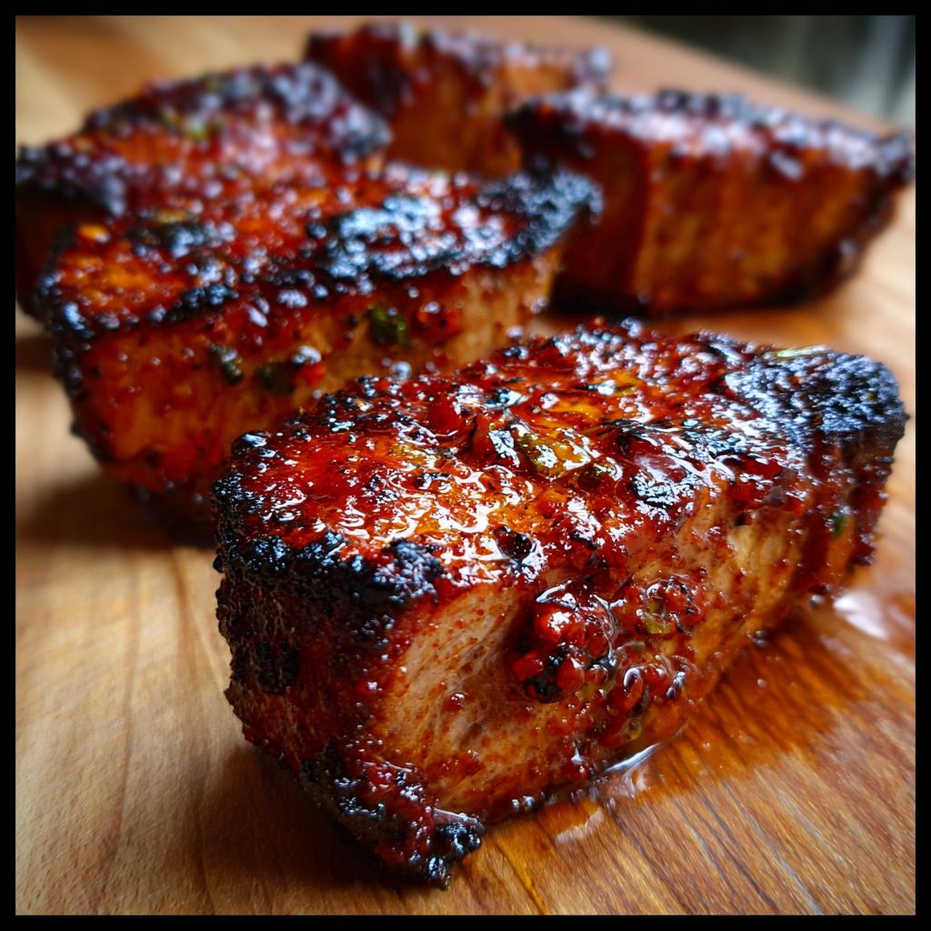 Gegrilltes BBQ-Hühnchen