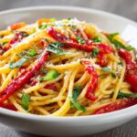 Geröstete Paprika Pasta