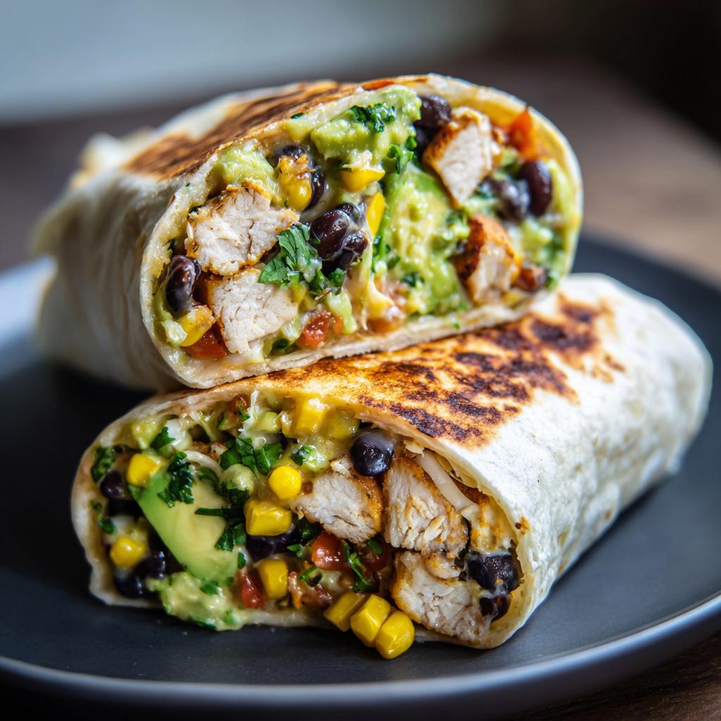 Hähnchen-Burritos - detail 1