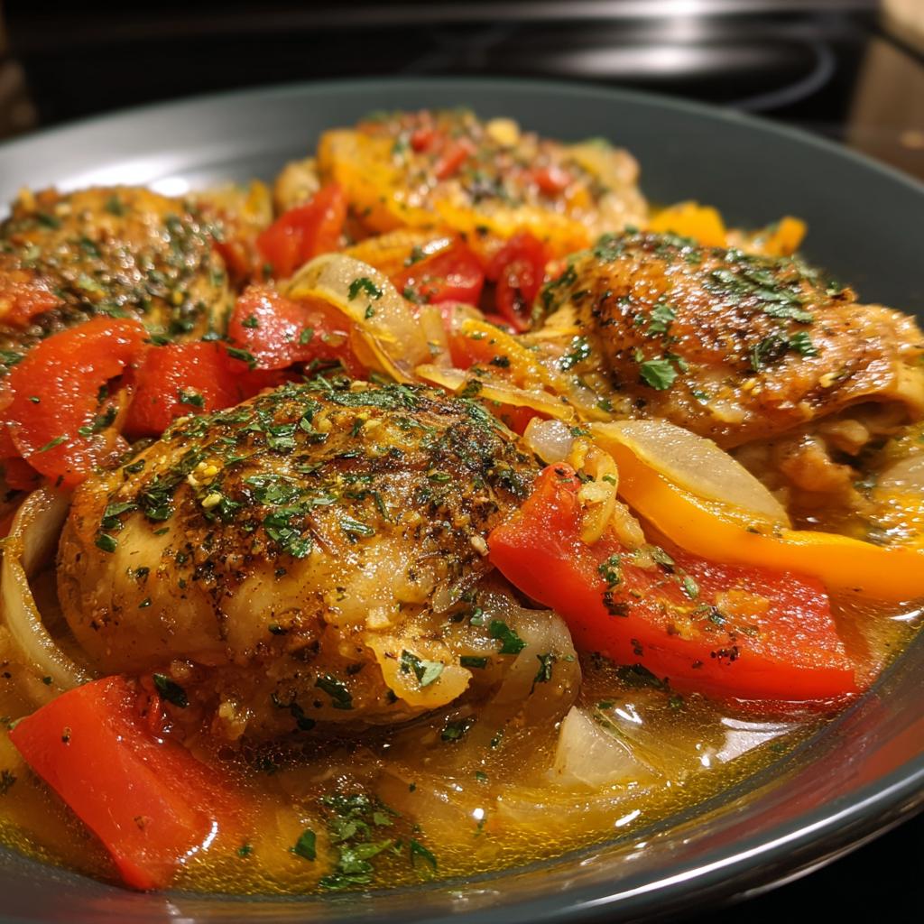 Hähnchen-Crockpot-Delikatesse