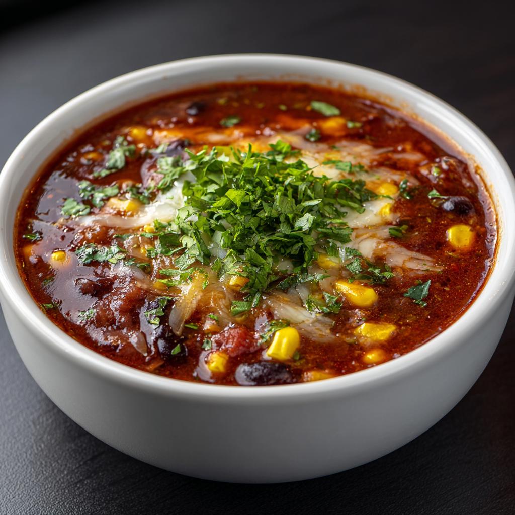 Hähnchen-Enchilada-Suppe