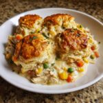 Hähnchen-Pot-Pie-Auflauf