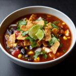 Hähnchen Tortilla Suppe
