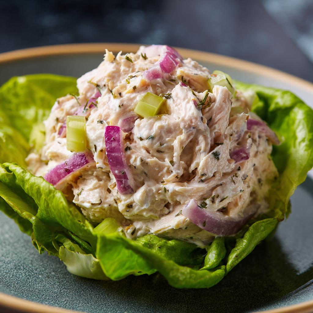 Hühnersalat aus der Dose - detail 1