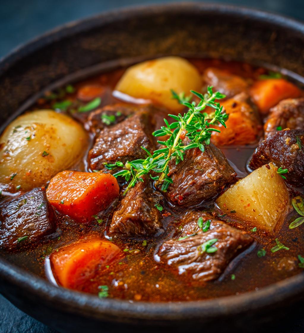 Irischer Rindereintopf - detail 1