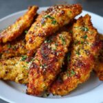 Keto Hähnchenstreifen aus der Heißluftfritteuse