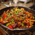 Knoblauch-Honig-Hühnchen-Pfanne