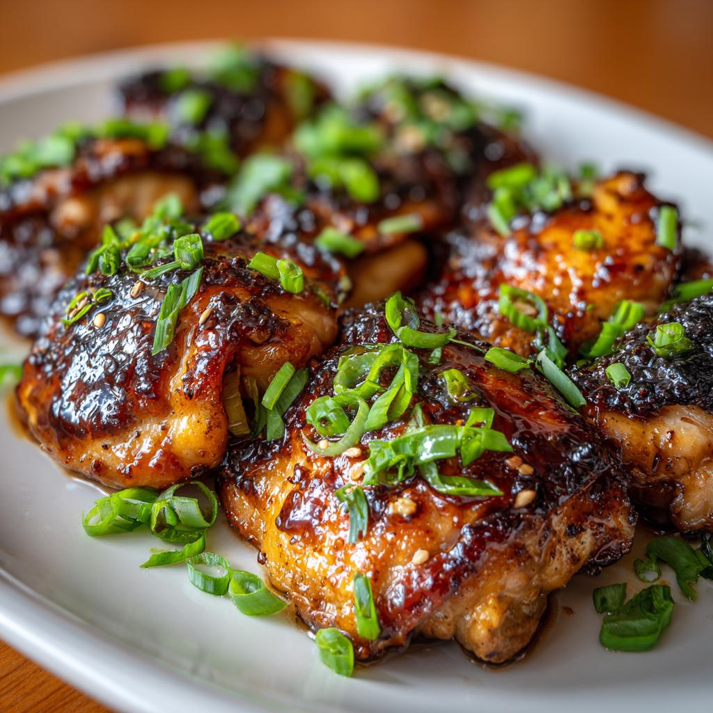 Knoblauch-Honig-Hühnchen