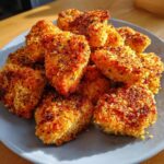 Knusprige Air Fryer Hähnchen-Nuggets