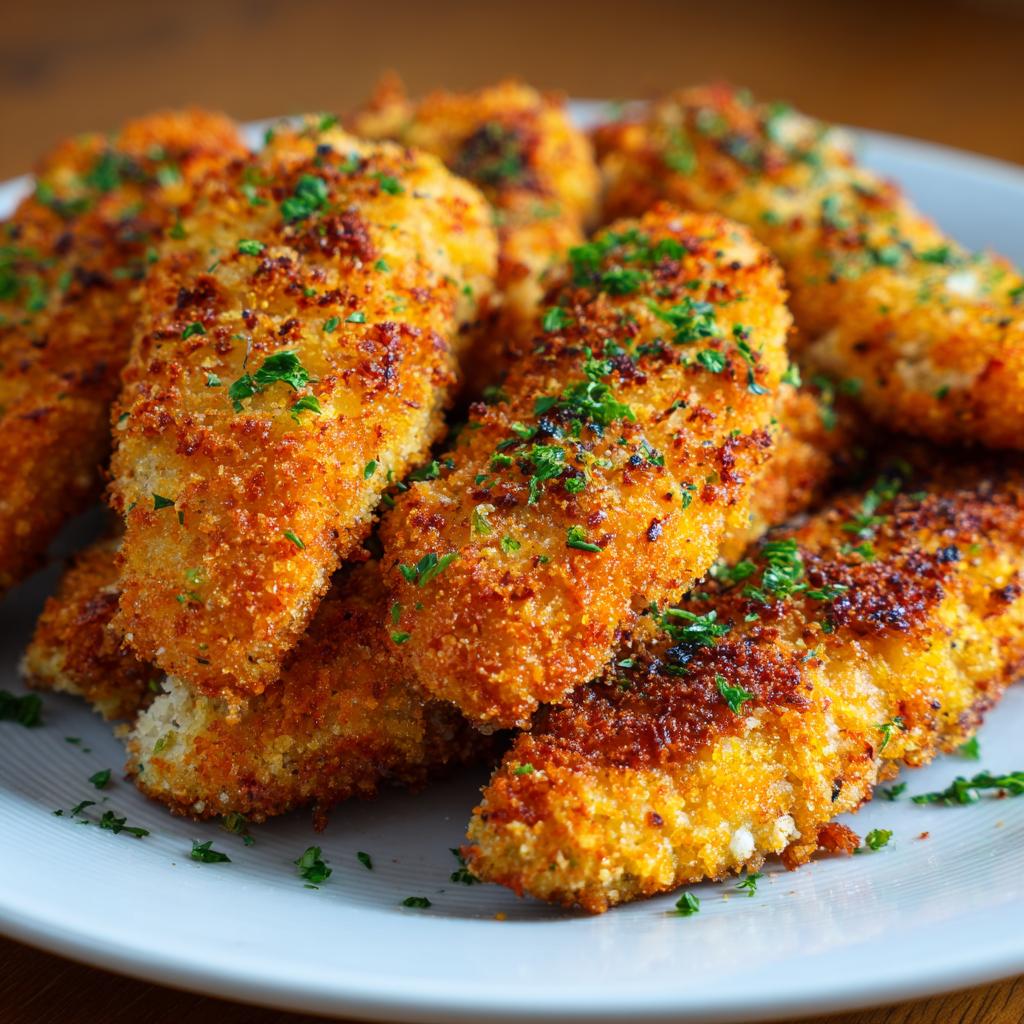 Knusprige Gebackene Hähnchenstreifen - detail 1