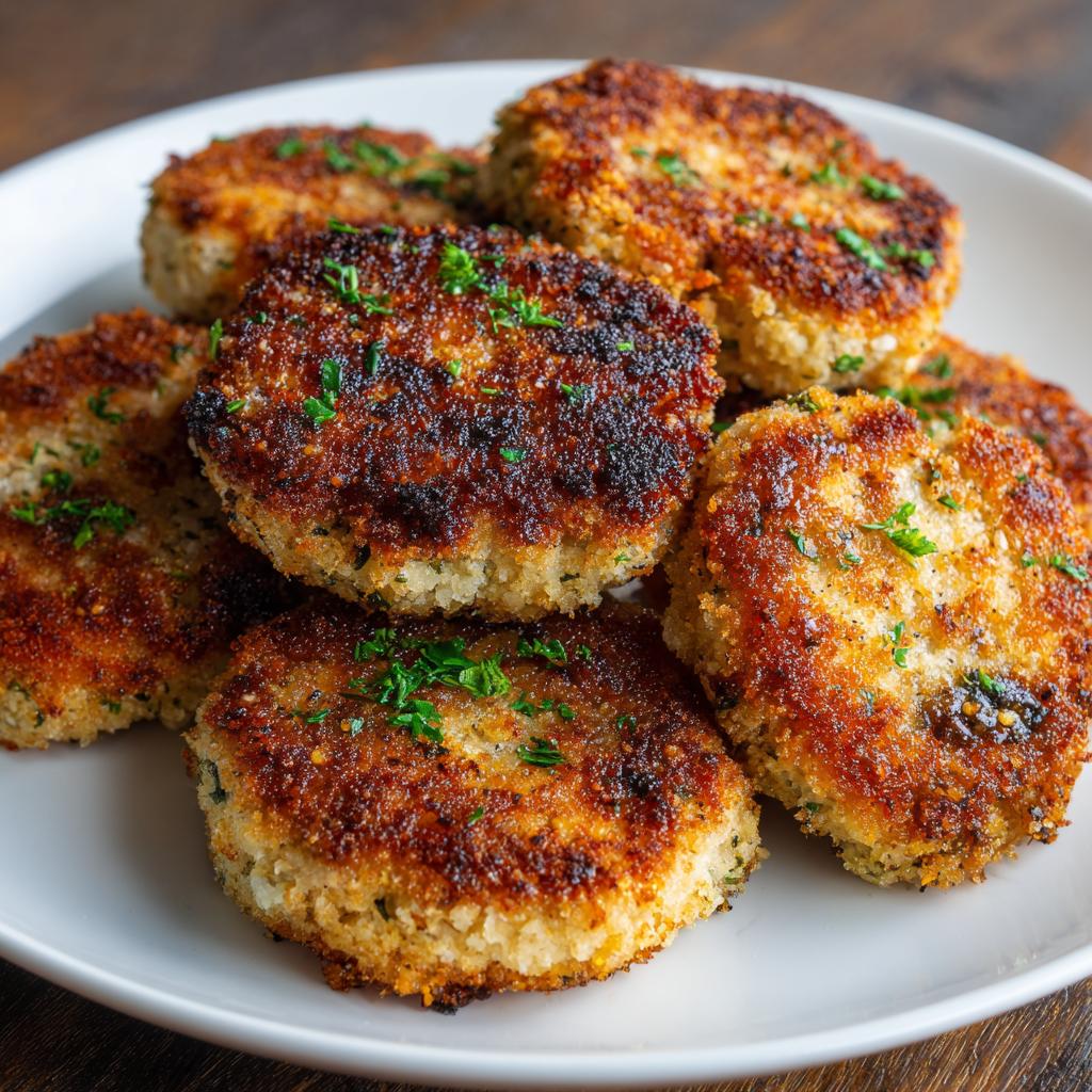 Knusprige Hähnchen-Patties - detail 1