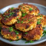 Knusprige Hähnchen-Patties