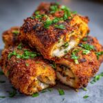 Knusprige Hähnchenrollen