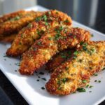 Knusprige Kräuter-Hühnchenstreifen