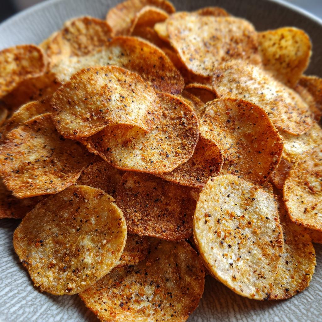 Knusprige Linsen-Chips - detail 1