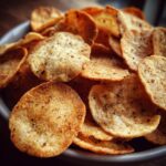 Knusprige Linsen-Chips