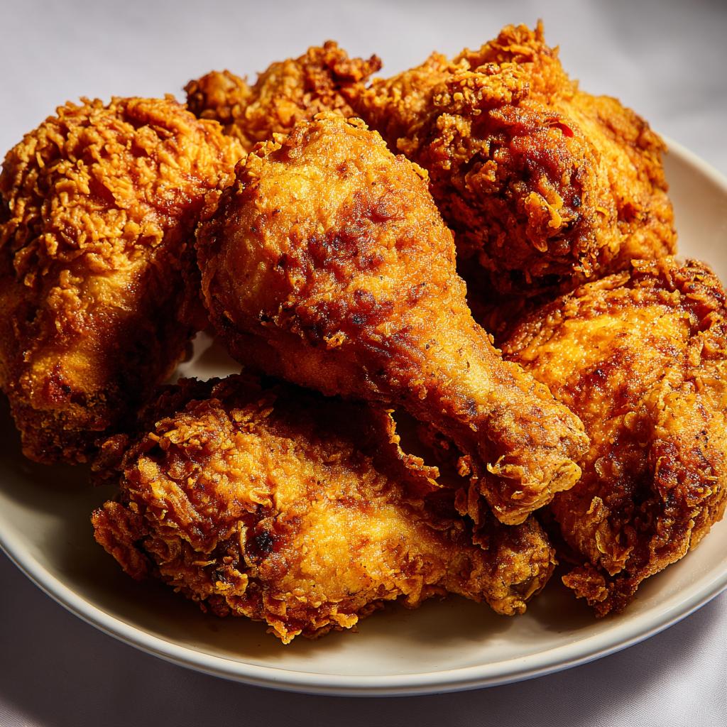 Knuspriges Frittier-Hühnchen