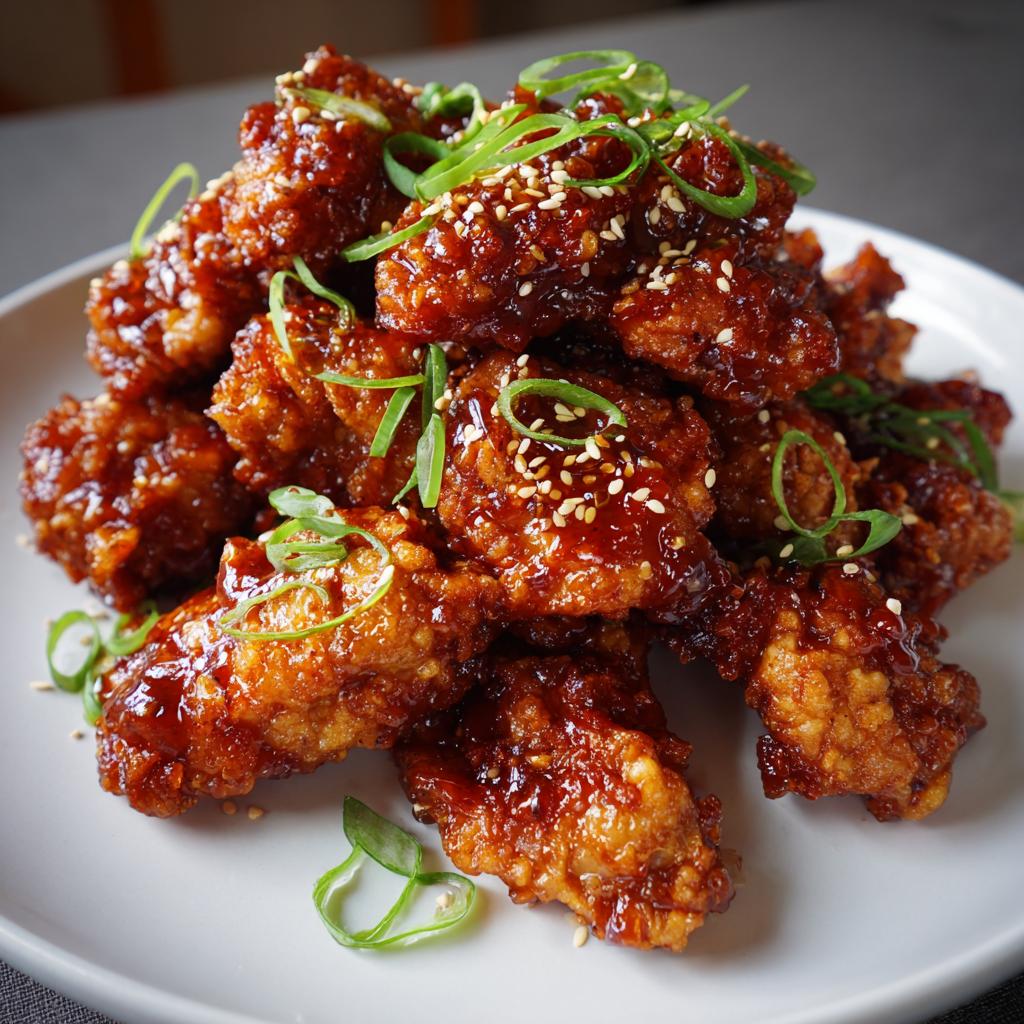 Knuspriges Koreanisches Fried Chicken