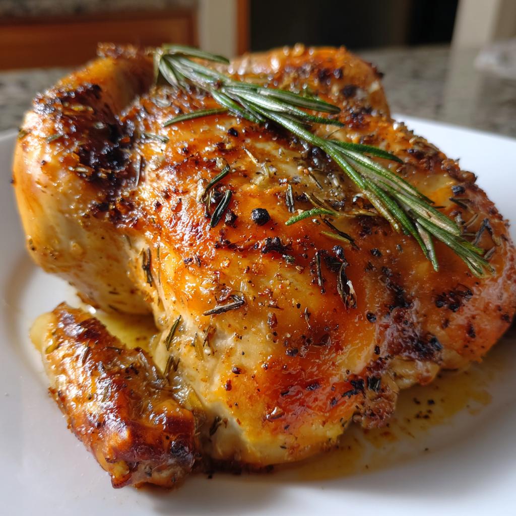 Knuspriges Ofenhähnchen