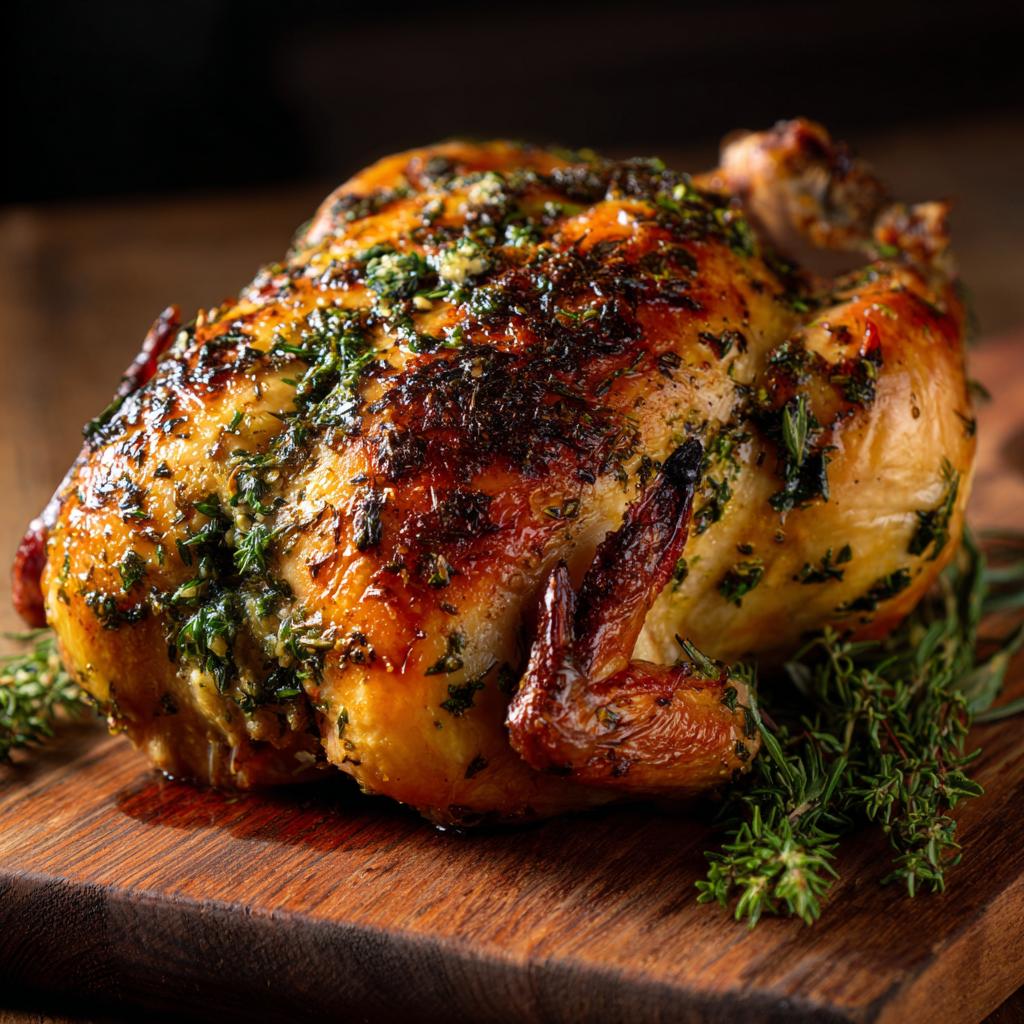 Kräuter-Rösthähnchen