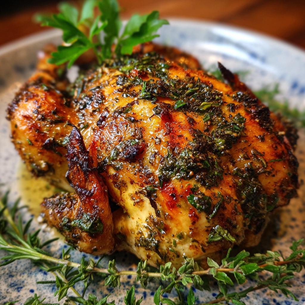 Kräutergeröstetes Hähnchen