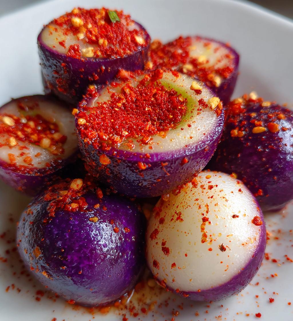 Mangosteen mit Chili-Pulver - detail 1