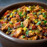 Mexikanisches Hähnchen aus dem Slow Cooker