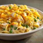 Nudelauflauf mit Hähnchen