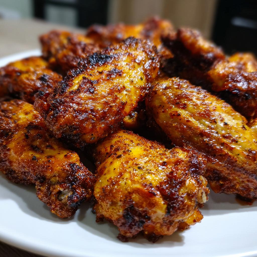 Ofen-gebackene Hähnchenflügel