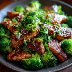 Paleo Teriyaki Hähnchen mit Brokkoli