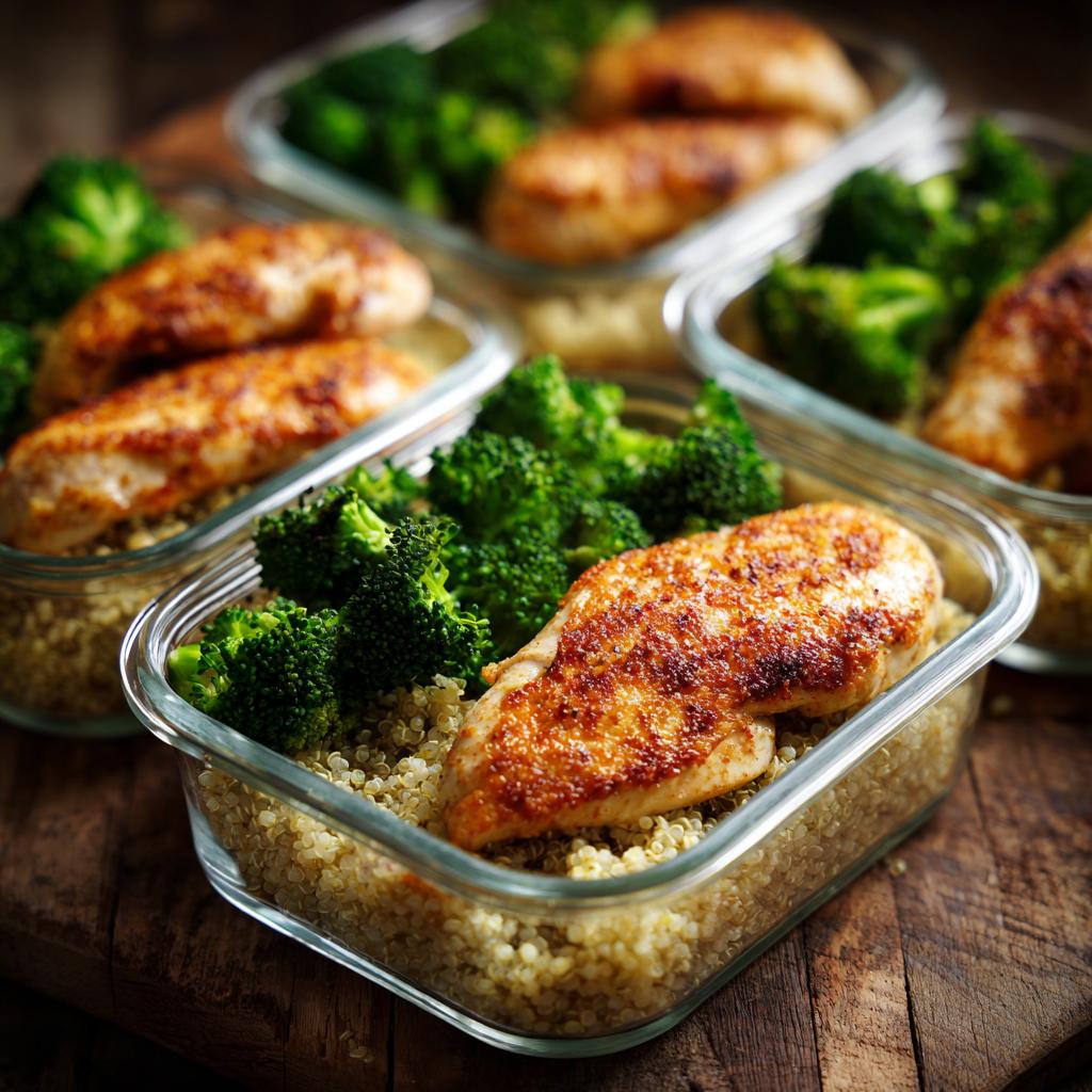 Perfekte Hähnchen-Mahlzeit Vorbereiten