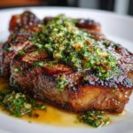 Rindersteak mit Chimichurri Butter