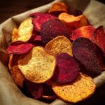 Rote Bete und Süßkartoffel Chips